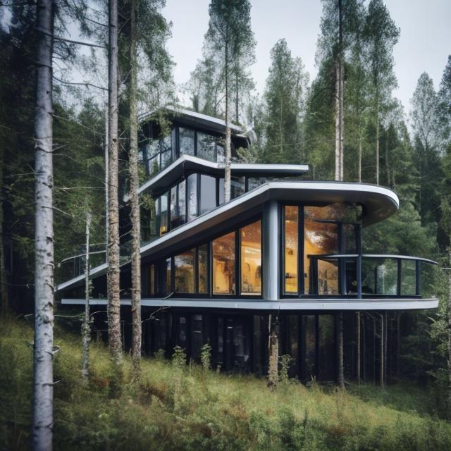 AI-genererte husillustrasjoner: Fremtidens inspirasjons